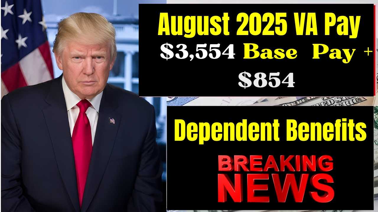 $3,554 Base Pay + $854 Dependent Benefits