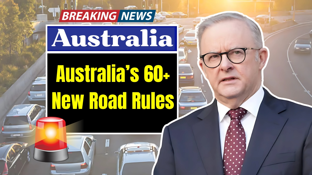 Australia’s 60+ New Road Rules