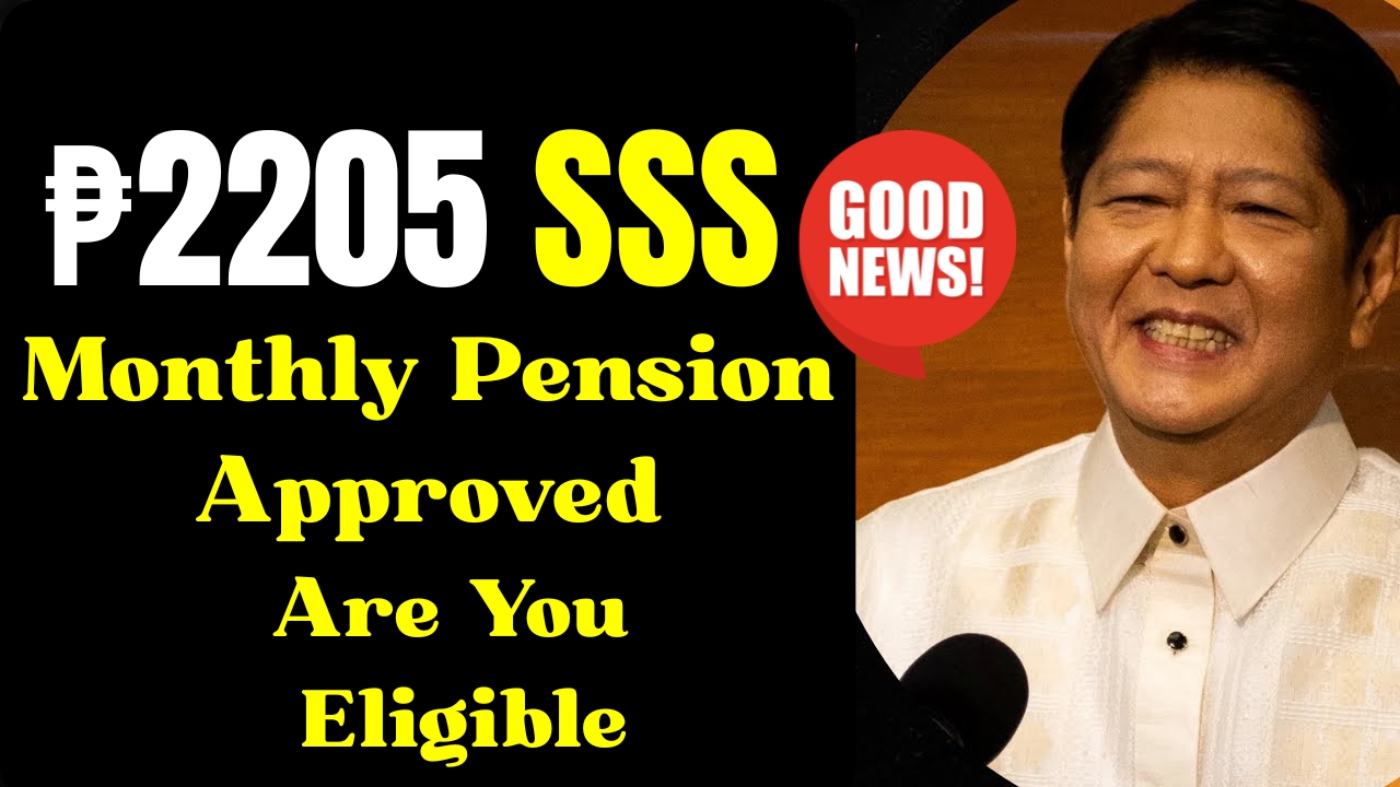 ₱2205 SSS Monthly Pension Approved